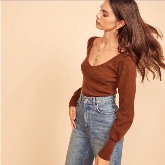 Reformation Hart Cashmere Sweater - Picture 2 of 5